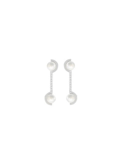 Rhyme Minor Pearl Earrings