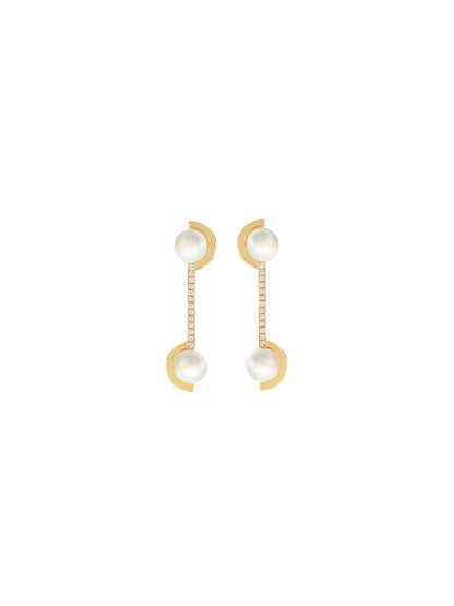 Rhyme Minor Pearl Earrings