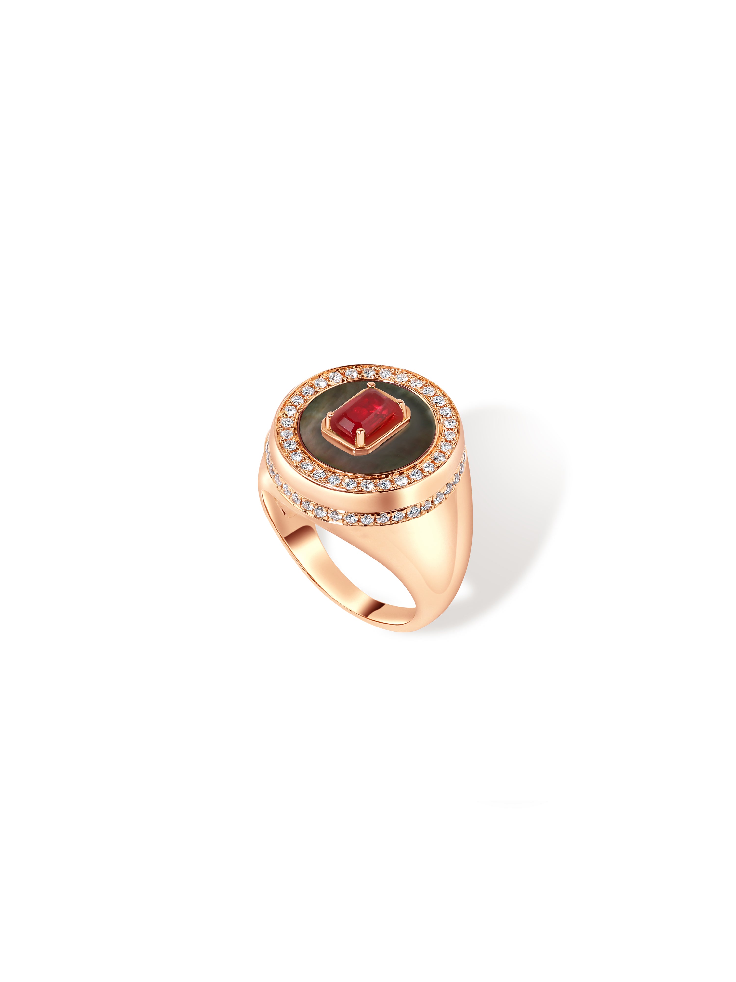 Aebi Blood Moon Signet Ring