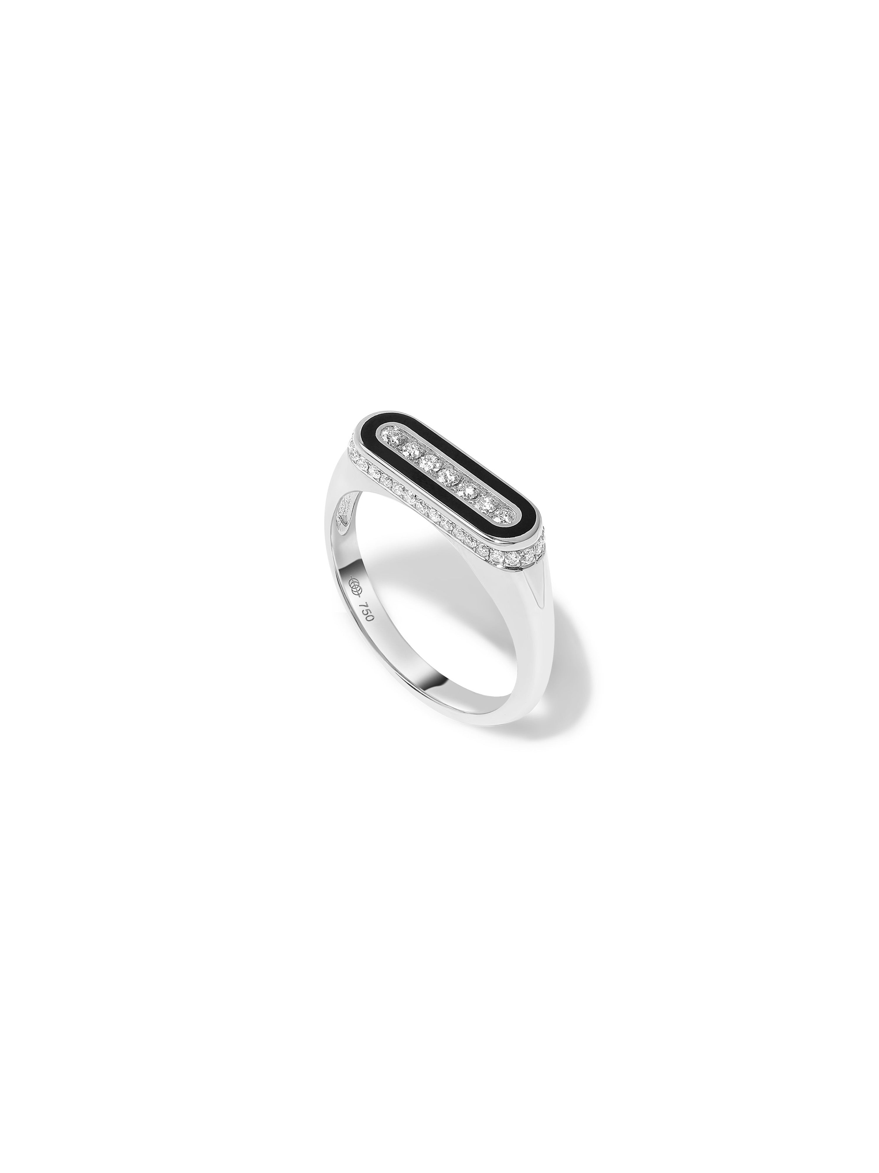 Hedin Jet Black Ring