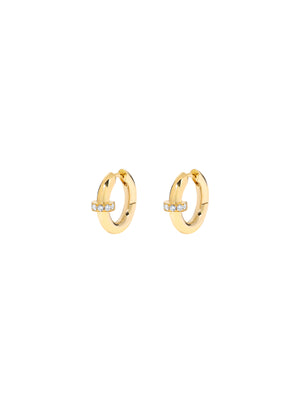 Idris Minor Hoop Earrings