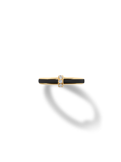 Idris Jet Black Ring