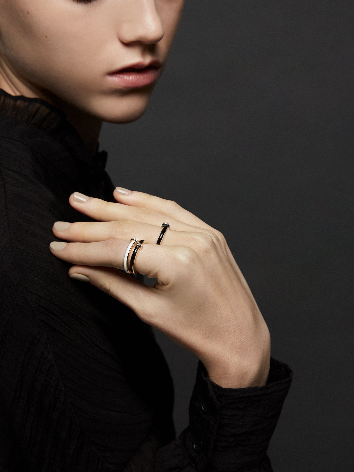 Idris Jet Black Ring