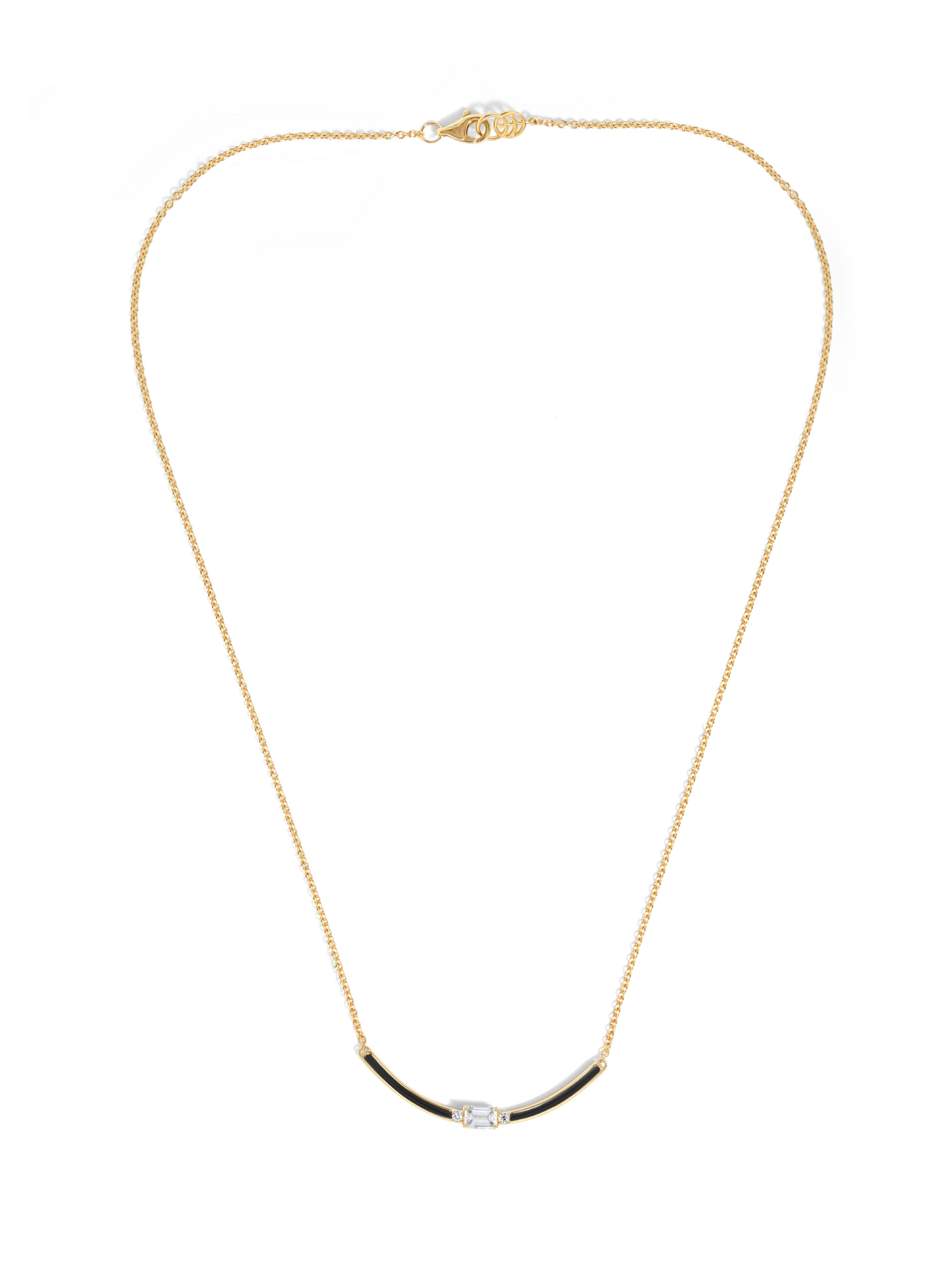 Parameswara Jet Black Necklace