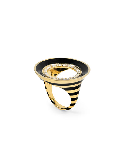 Reis Jet Black Ring