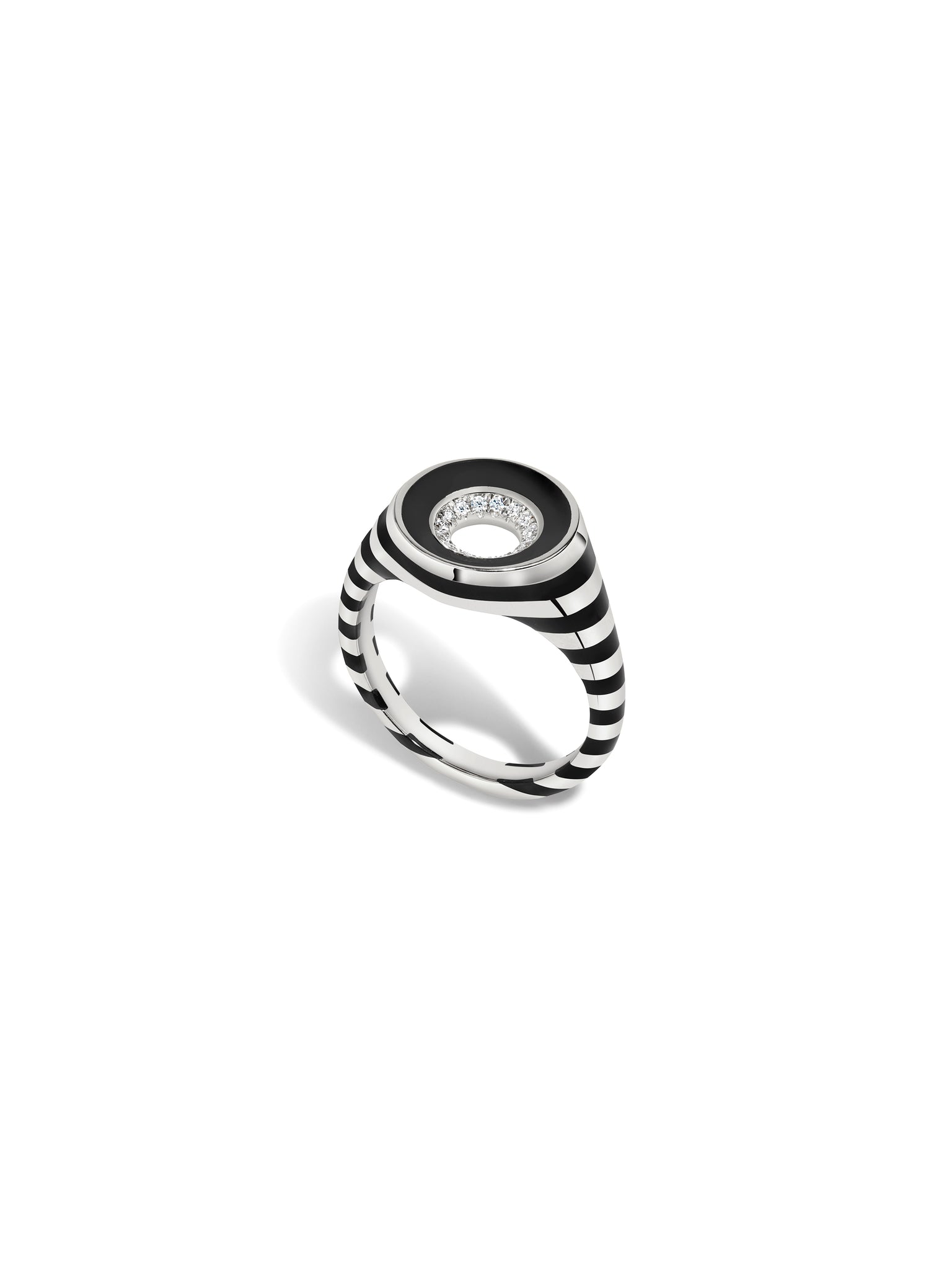 Rinzo Jet Black Ring