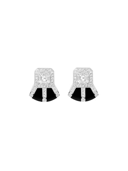 Tinné Jet Black Earrings