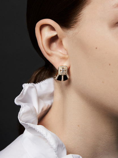 Tinné Bone White Earrings